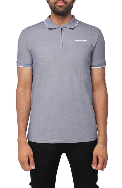 Pipe Trim Knit Polo