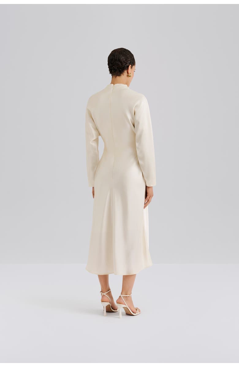 Malina Zora Long Sleeve Midi Dress, Alternate, color, Vanilla
