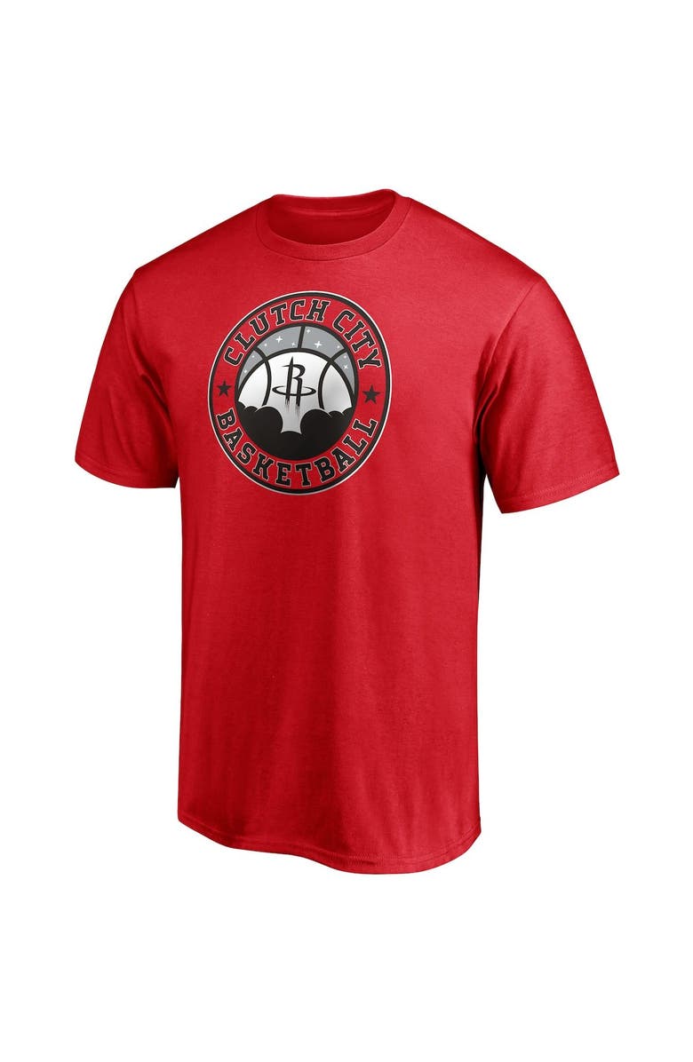 FANATICS Men's Fanatics Branded Red Houston Rockets Post Up Hometown Collection T-Shirt, Alternate, color, 