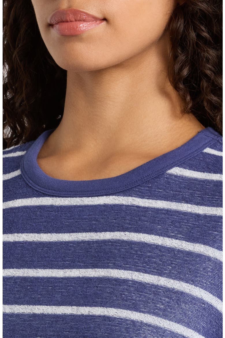 Stripe Beach Terry T-Shirt, Alternate, color, BAY BLUE AND WHITE STRIPE