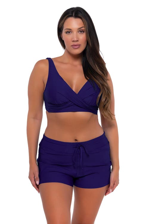 Sunsets Laguna Swim Short In Indigo