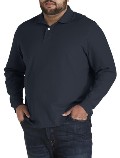 Big & Tall Honeycomb Piqué Polo Shirt