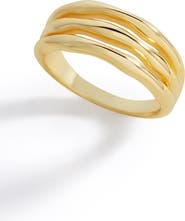 Mint & Lily Gold Triple Ring