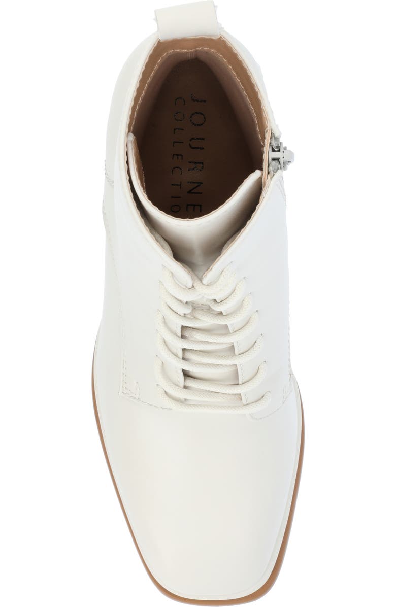 Journee Collection Kalandi Bootie, Alternate, color, Bone