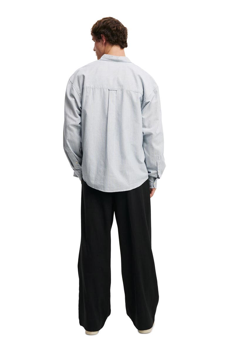 Cotton On Men's Super Baggy Pleated Pant, Alternate, color, Black