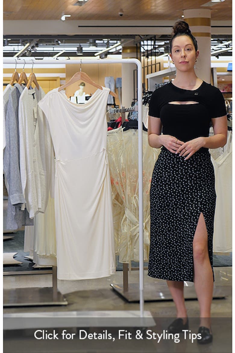 Delaurena Belted Stretch Cotton Shirtdress video