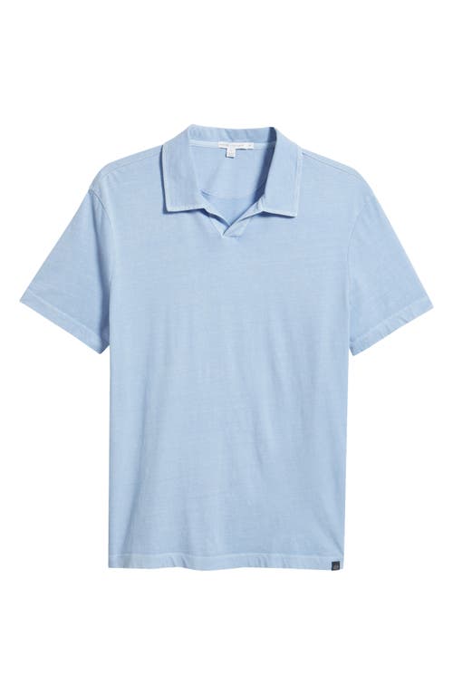 Threads 4 Thought Jared Mineral Wash Cotton Polo In Blue