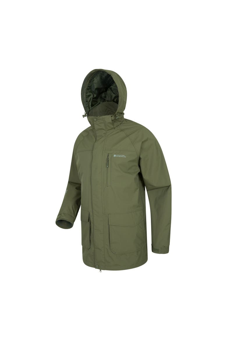 Glacier II Long Waterproof Jacket, Alternate, color, Green