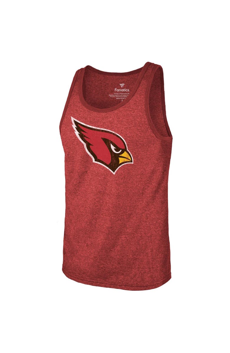 Majestic Threads Men's Fanatics Branded Kyler Murray Cardinal Arizona Cardinals Name & Number Tri-Blend Tank Top, Alternate, color,