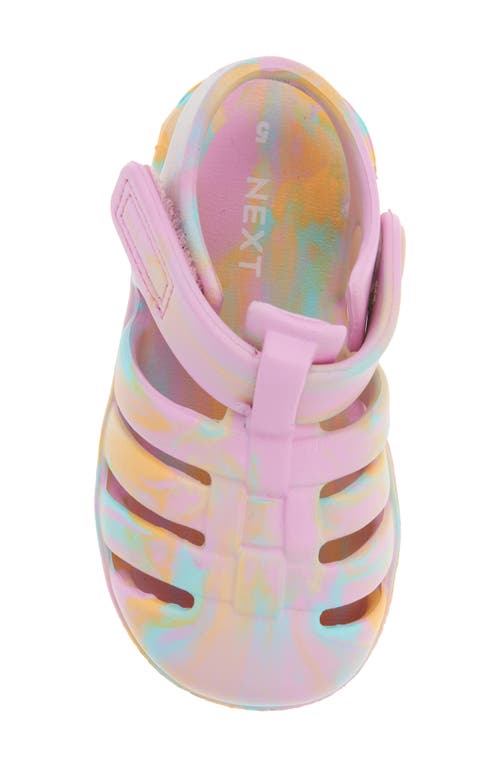 Next Kids' Rainbow Fisherman Sandal In Pink