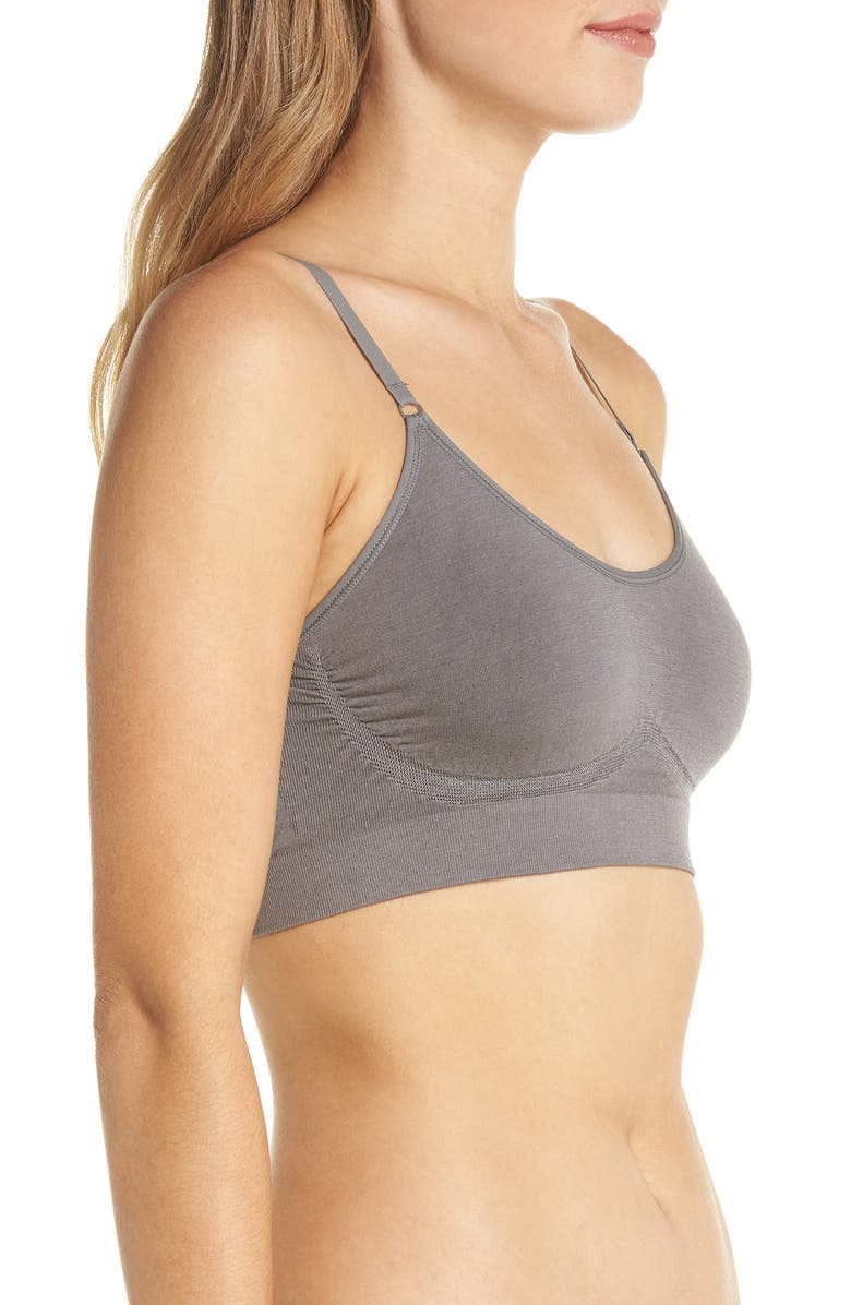 Yummie Convertible Scoop Neck Bralette, Alternate, color,