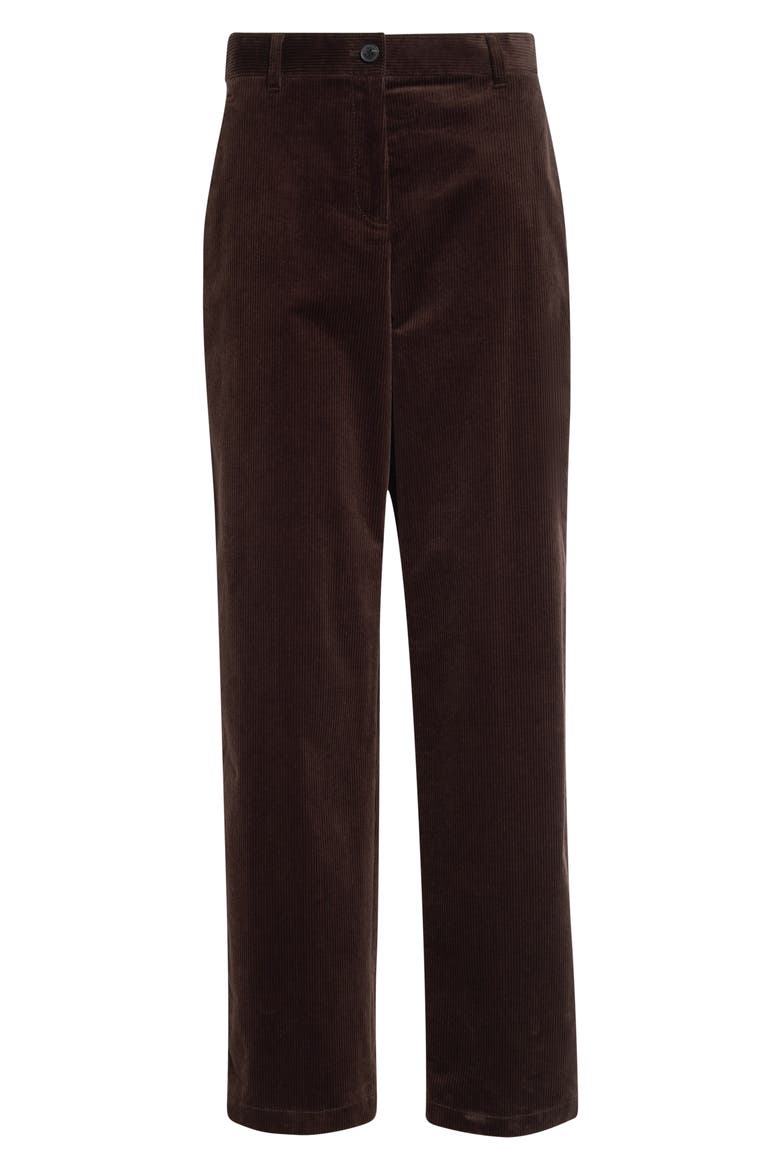 Kent Stretch Corduroy Barrel Leg Pants, Alternate, color, TRUFFLE