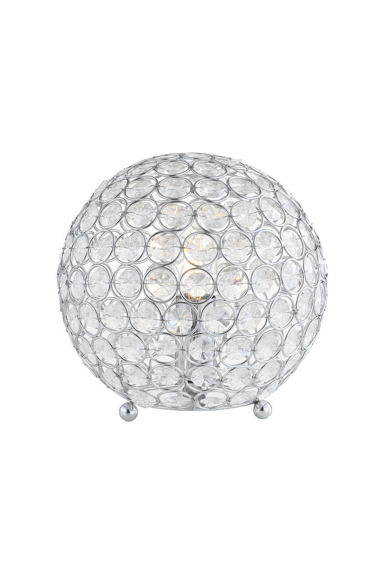 Gemma Acrylic/Metal LED Table Lamp, Main, color, Clear/Chrome