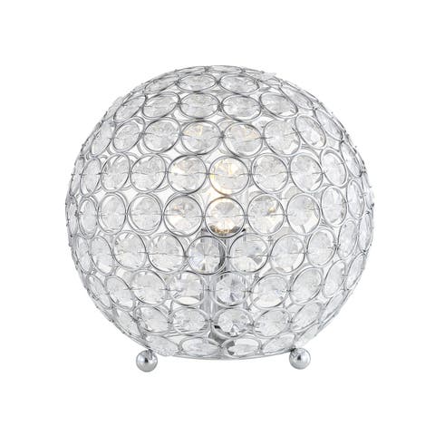 Gemma Acrylic/Metal LED Table Lamp