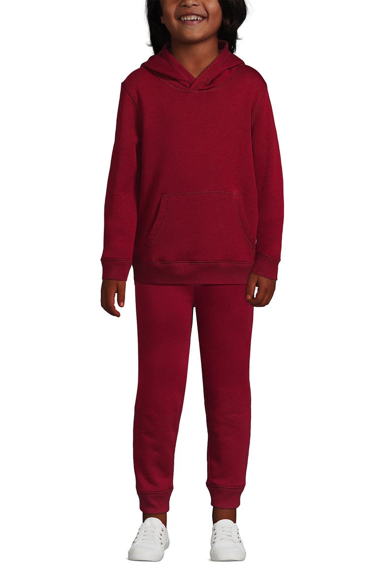School Uniform Kids Jogger Sweatpants, Alternate, color, Garnet