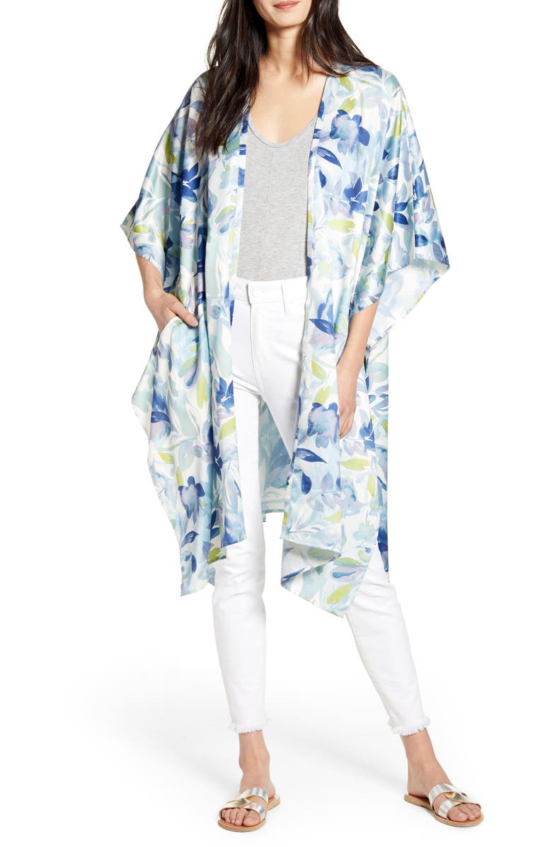 Nordstrom Printed Duster, Main, color, 