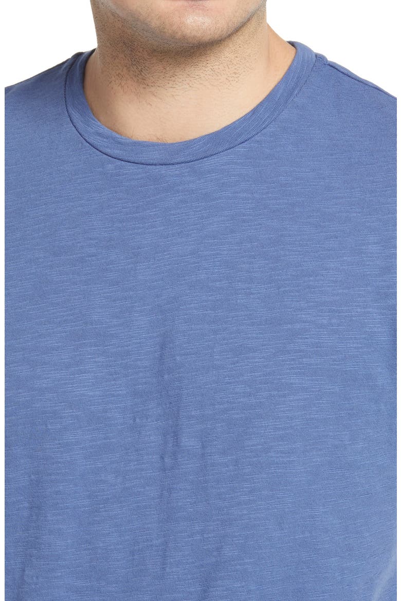 Solid Slub T-Shirt, Alternate, color, BLUE FJORD