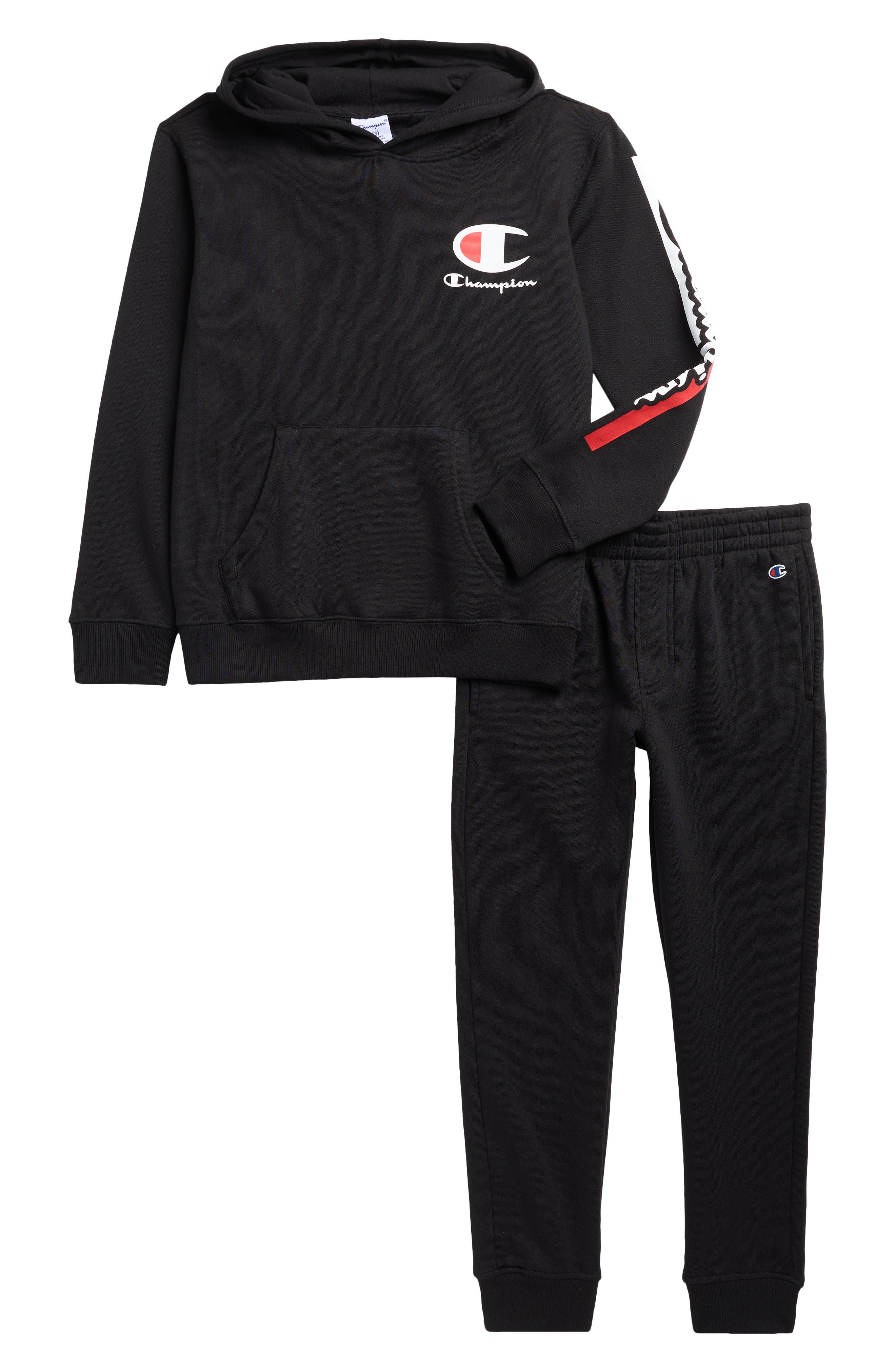 Champion Kids' Logo Fleece Hoodie & Joggers Set