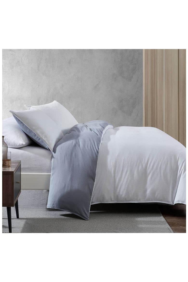 Nila Solid Comforter Set, Alternate, color, SMOKE / GREY