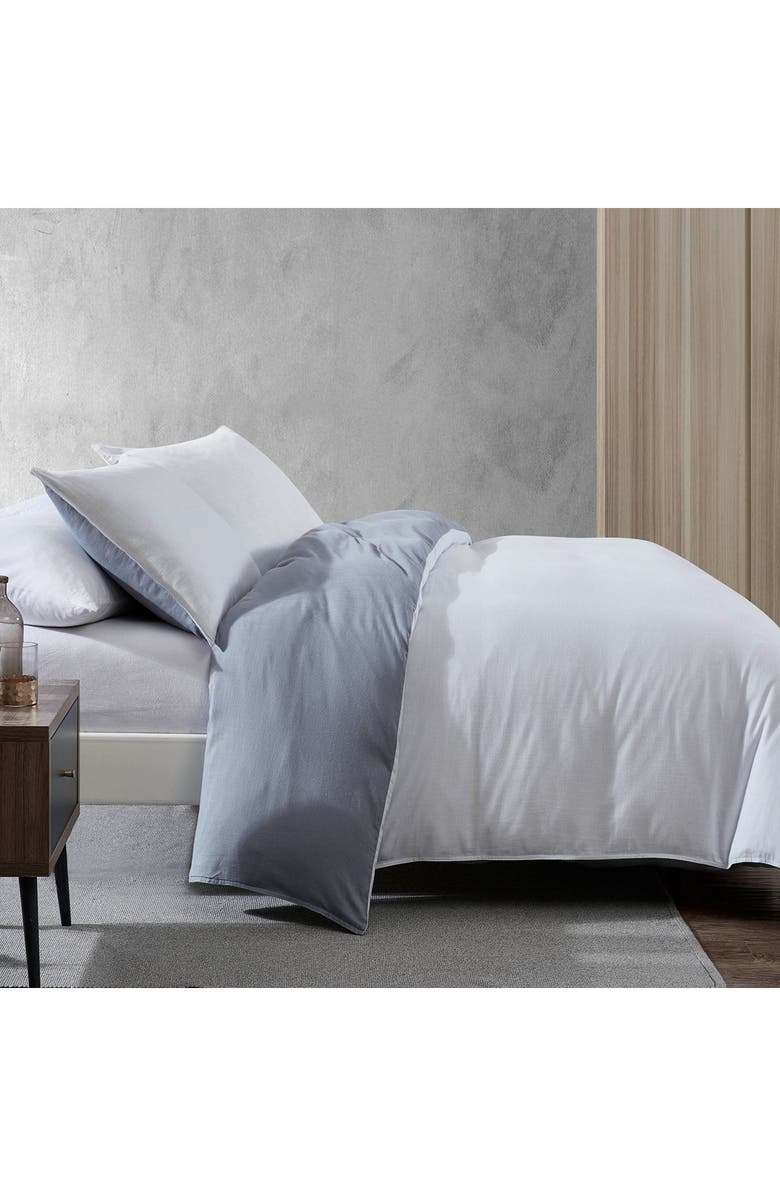 Kenneth Cole Nila Solid Comforter Set, Alternate, color, Smoke / Grey