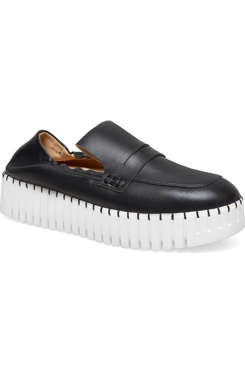 Silent D Bravo Platform Penny Loafer Sneaker, Main, color,