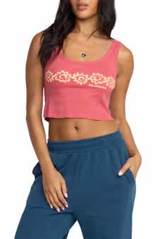 Billabong Dreams in Waves Cotton Graphic Tank