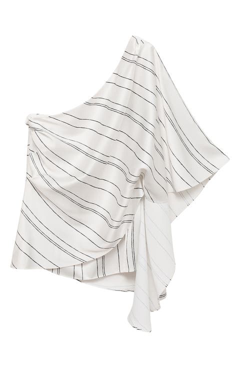 Women's One Shoulder Striped Tops | Nordstrom Women's One Shoulder Striped Tops | Nordstrom