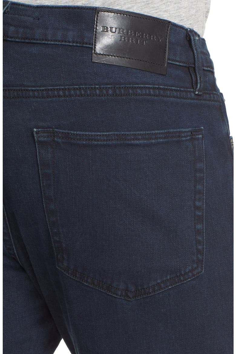 Straight Leg Jeans, Alternate, color, DARK INDIGO