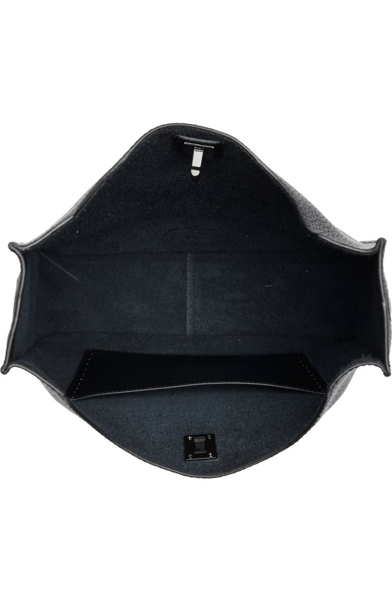 Rebecca Minkoff Darren Large Tote Crossbody Bag, Alternate, color, Black