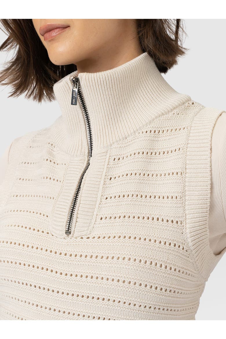 Ester Sleeveless Knit, Alternate, color, Cream