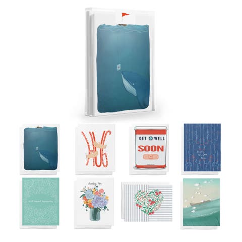 Sympathy Greeting Card Pack Assorted Set (8 ct.)