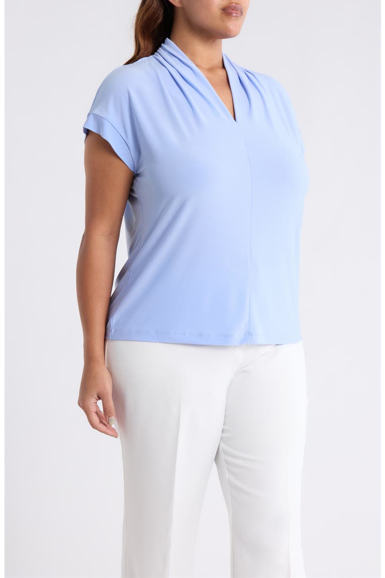 Cap Sleeve Shirt, Alternate, color, PARIS BLEU