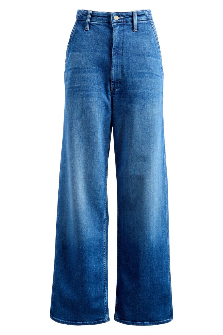The Major Sneak Roller High Waist Wide Leg Jeans, Alternate, color, WHATEVER YOU WANT
