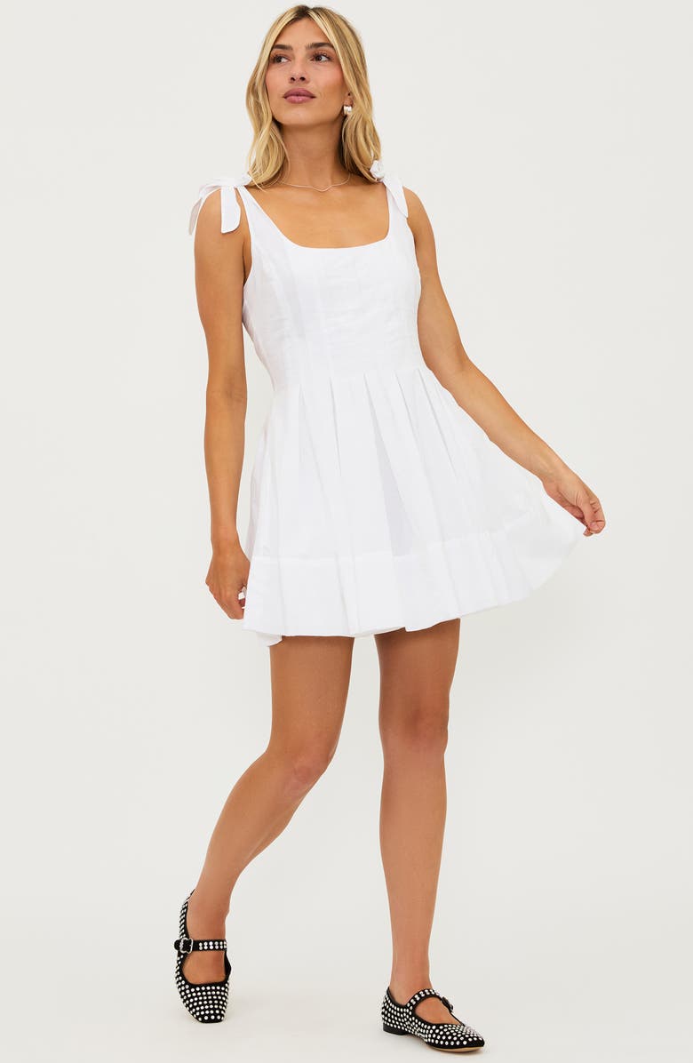 Beach Riot Jacey Cover-Up Dress, Alternate, color, White