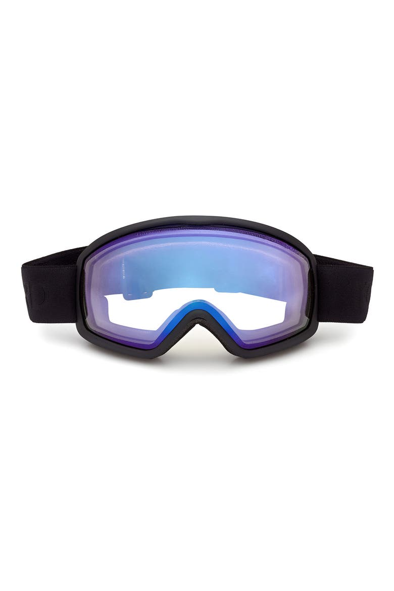 Polarized Ski Goggles, Main, color, BLACK / AMBER BLUE MIRROR