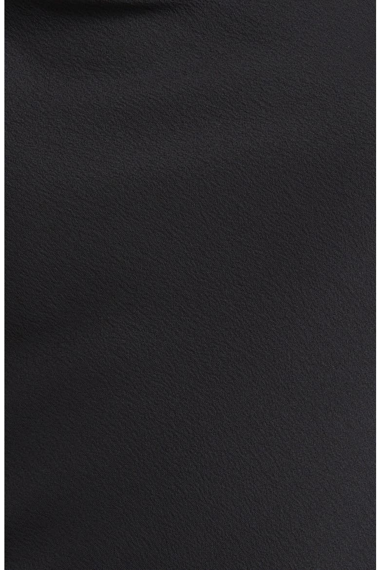 The Nora Eco Soft Wave Crepe Top, Alternate, color, BLACK