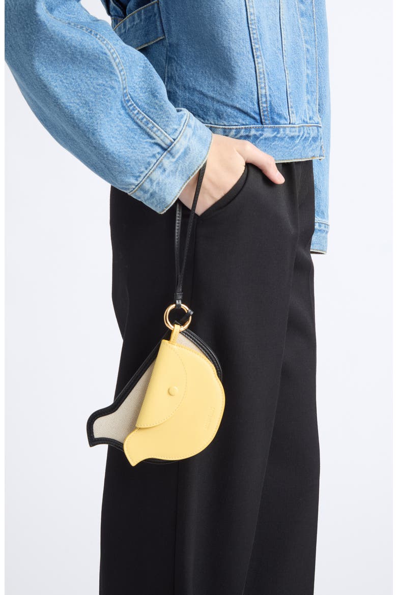 Les Poussins Coin Purse, Alternate, color, BLACK / LIGHT GREIGE / PA 9VB