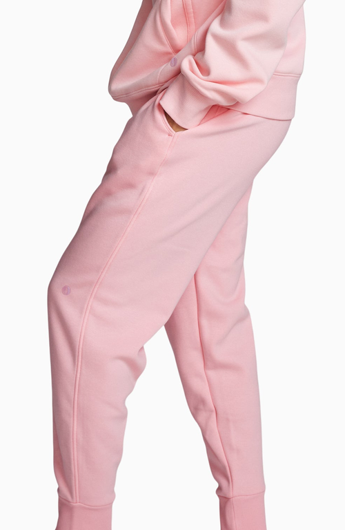 Jambys Chilluxe Jogger In Light Pink