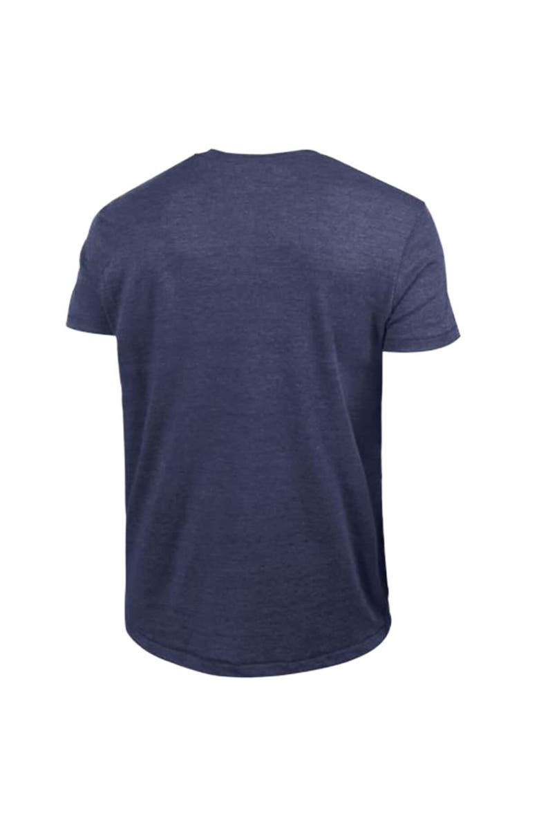 Champion Men's Champion  Navy Chicago Cubs Cooperstown Logo Tri-Blend T-Shirt, Alternate, color, Navy