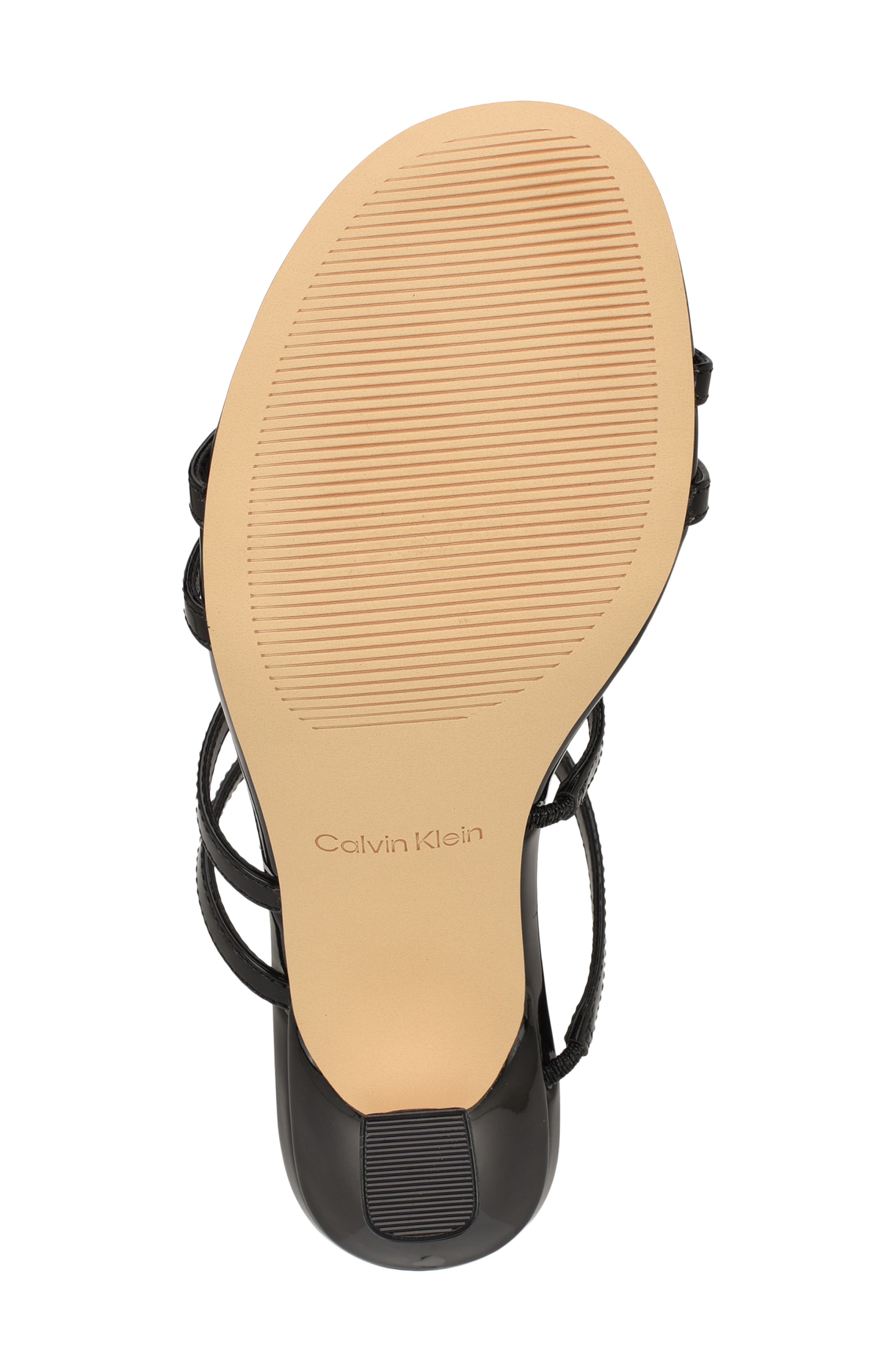 Calvin Klein Jayla Sandal, Alternate, color, Black/ Black