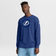 FANATICS Men's Fanatics Blue Tampa Bay Lightning Authentic Pro Property Of Practice Long Sleeve T-Shirt