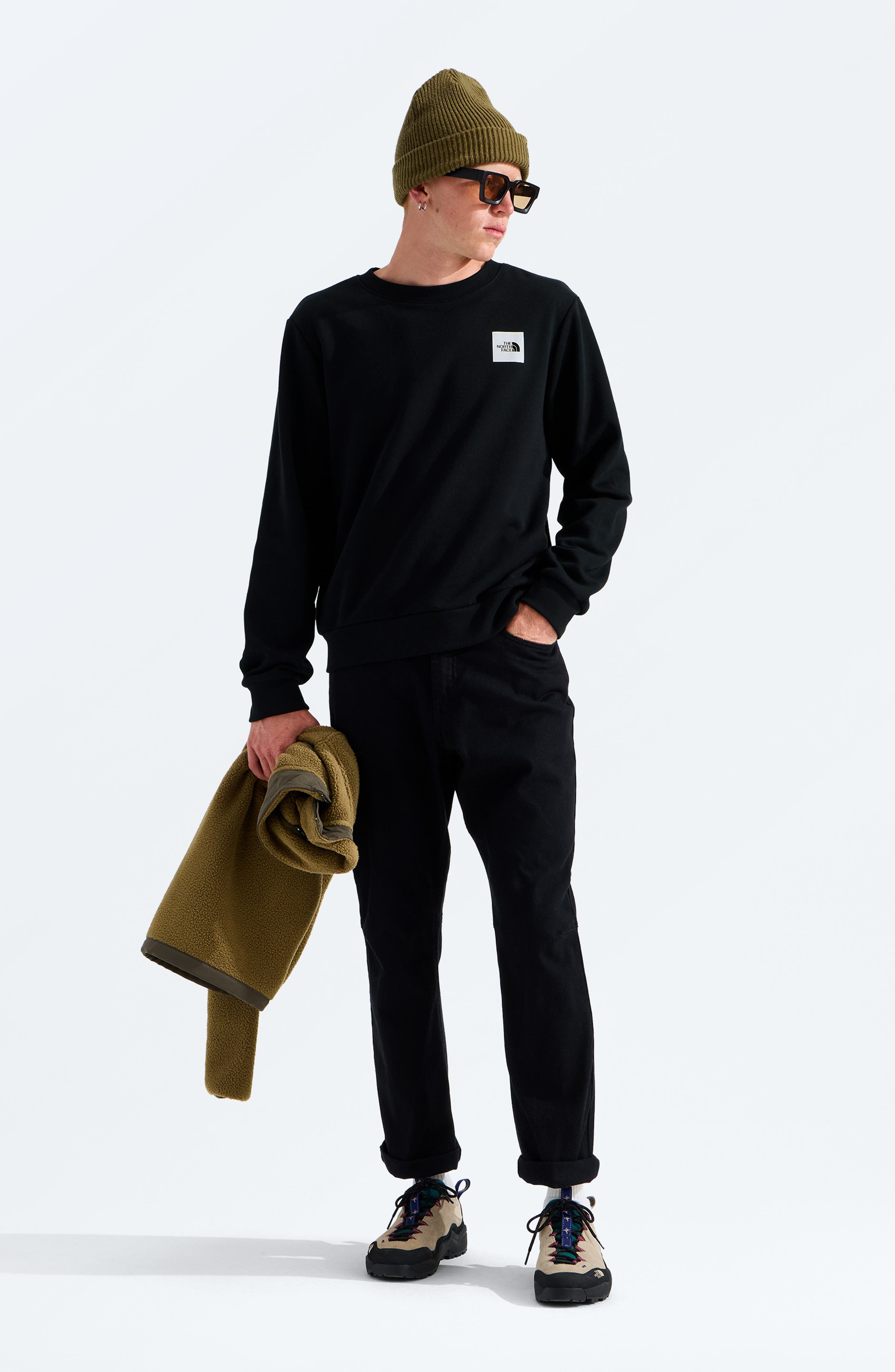 The North Face Box Half Dome Graphic Long Sleeve Tee (Men) | Nordstrom