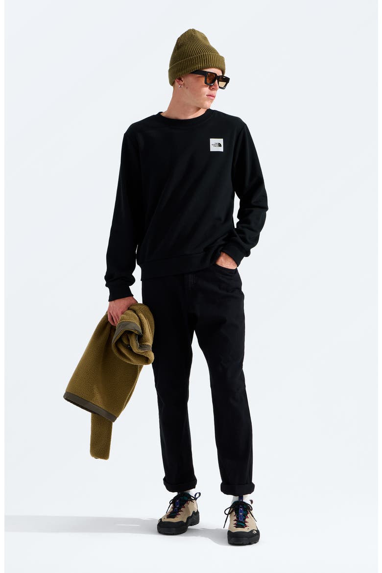 Box Half Dome Graphic Long Sleeve Tee, Alternate, color, TNF BLACK