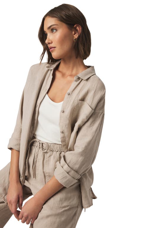 Splendid Bailey Oversize Line Blend Button-up Shirt