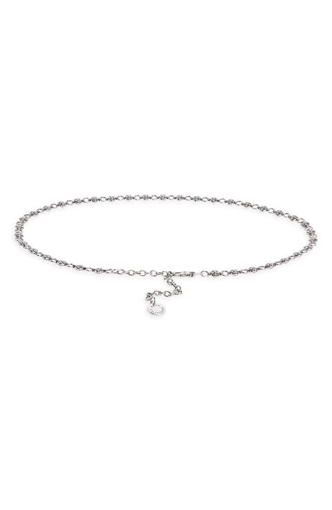 Small Western Ornament Chain Link Belt