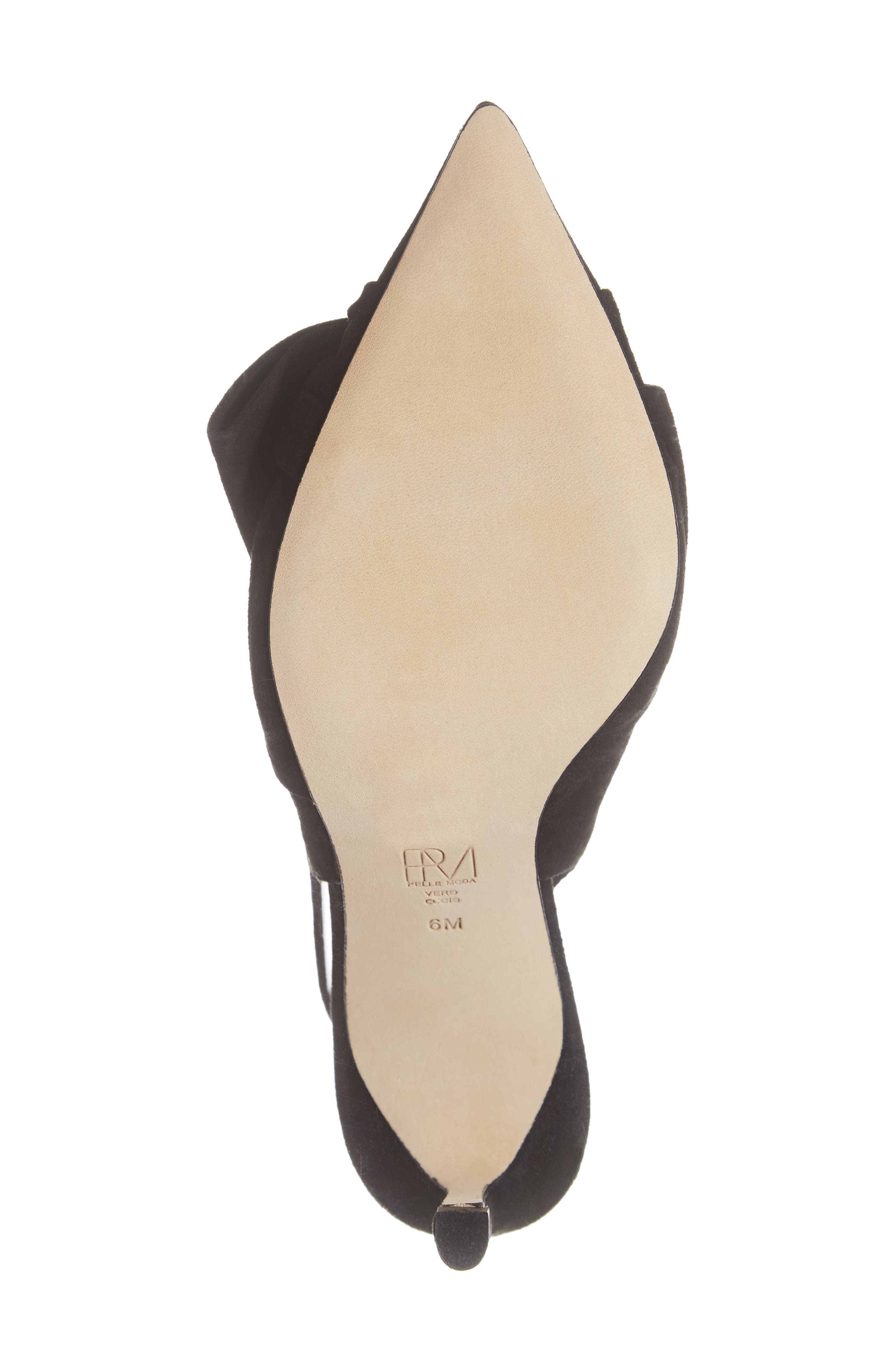 Iza Slingback Pump, Alternate, color, BLACK SUEDE