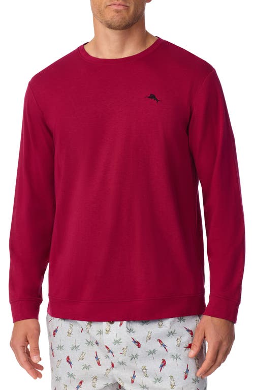 Tommy Bahama Long Sleeve T-Shirt in Red at Nordstrom, Size Large