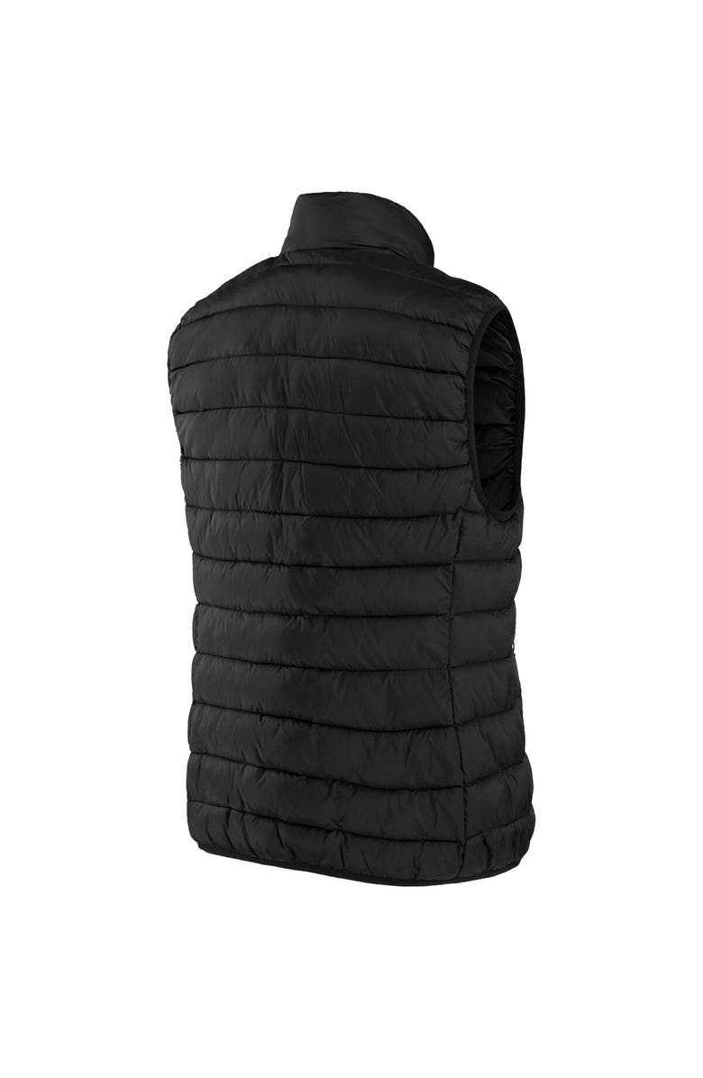 NFL X DARIUS RUCKER Men's NFL x Darius Rucker Collection by Fanatics Black San Francisco 49ers Faux Down Full-Zip Vest, Alternate, color, 