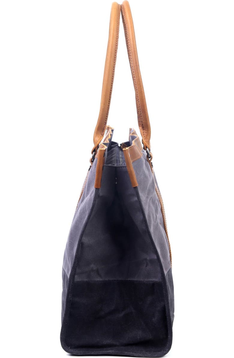 THE SAME DIRECTION Stone Creek Waxed Canvas Tote Bag, Alternate, color,