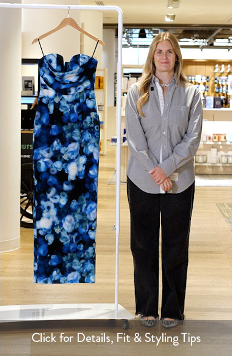 Leonora Strapless Gown, sales video thumbnail